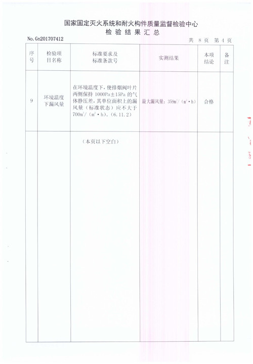 排煙閥（KLB) PYF SDc-YK-630X630-A-5